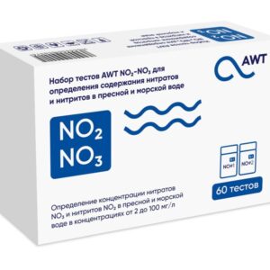 AWT Тест-набор NO2, NO3 (нитриты и нитраты от 2-100 мг/л. 60 тестов)