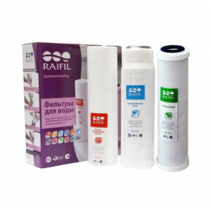 Комплект сменных картриджей для фильтров Raifil TRIO (GAC)