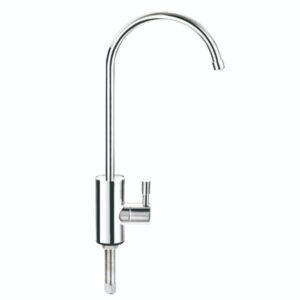Кран чистой воды 7,5 см с керамическим переключателем F-09-2BC-L - silver