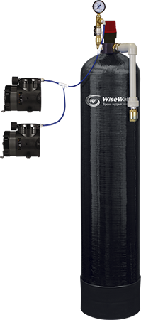 Система напорной аэрации WiseWater 1" 2хLP, KAC-2 WWAP-1354 AP(х2-1")BK