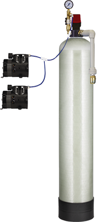 Система напорной аэрации WiseWater 1.5" 2хLP, KAC2 WWAP-1865 AP(х2-1.5")BK
