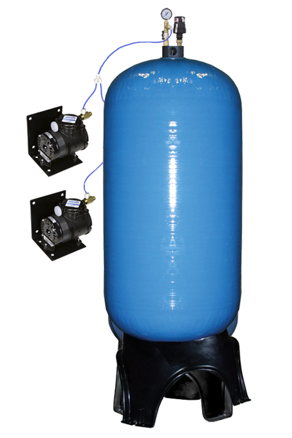 Система напорной аэрации WiseWater 1.5" 2хLP, KAC2 WWAP-2472 AP(х2-1.5")BK