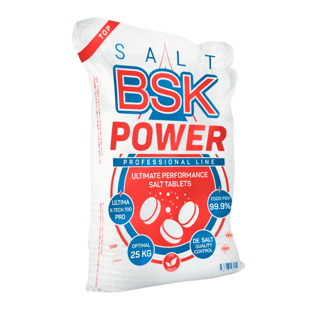 Соль таблетированная пищевая экстра ТМ "BSK POWER", 25 кг — изображение 3