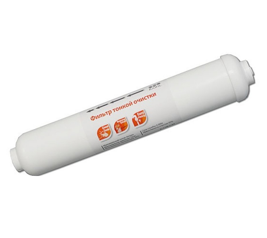 Фильтр угольный тонкой очистки Raifil IL-11W-C, постфильтр, резьбовое соединение