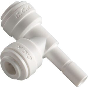 Фитинг T-образный 1/4"-1/4"-1/4"(трубка-трубка-стержень)