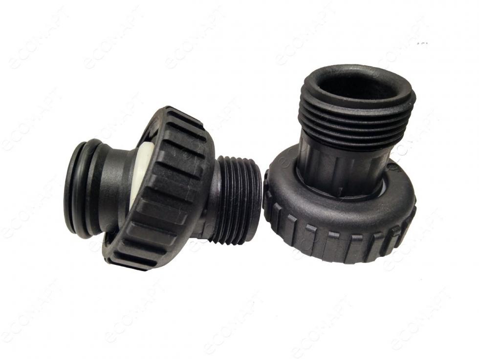 Фитинги прямые Noryl 1"BSPT
