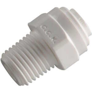 Фитинг прямой 1/4"-1/4"(трубка-резьба)